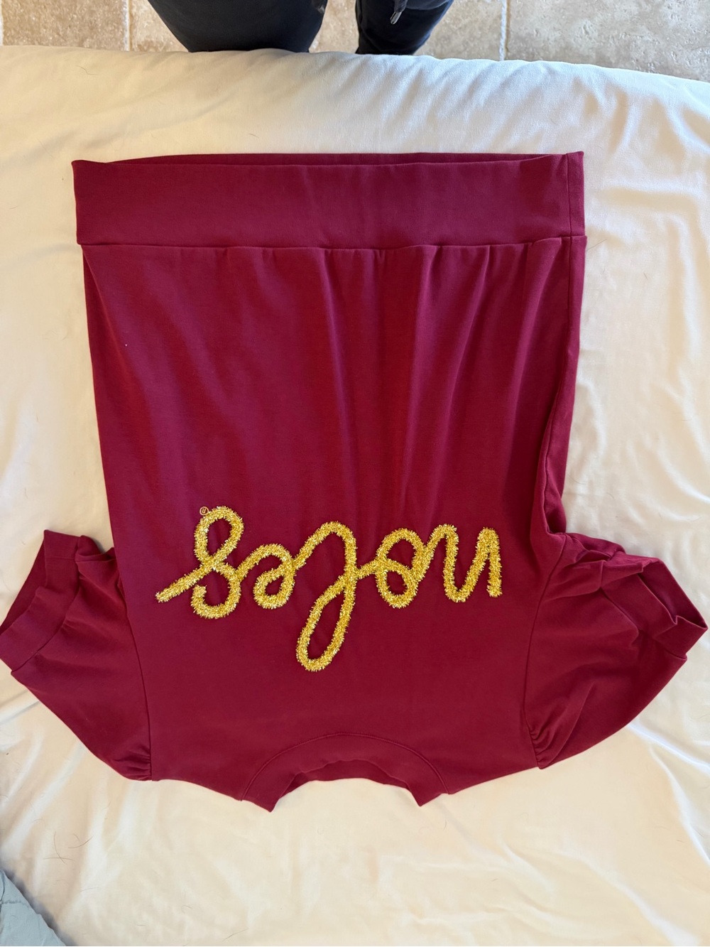 Maroon FSU Noles Too with full sleeve